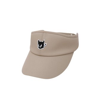 왁 골프 (WGRCX24110LBR)여성 Twill Visor 모자