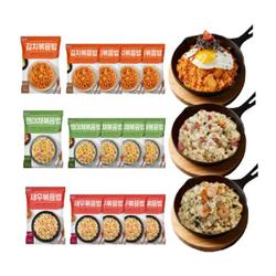 한우물 볶음밥 베스트 세트 구성 250g 15개 ( 김치 5 + 햄야채 5 + 새우 5) 맛있 (S41268452)