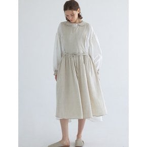 linen mahomed 1/2 apron