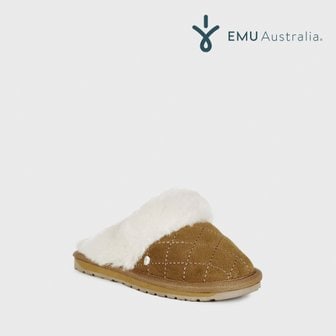 EMU Australia [공식판매처] 이뮤 키즈 Jolie 어그 슬리퍼 Chestnut