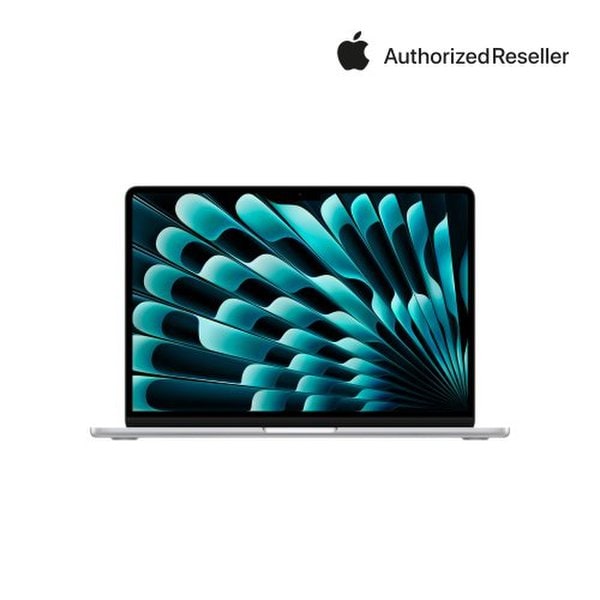 맥북에어 13 M4 (CPU 10코어/GPU 10코어) RAM 24GB SSD 512GB 실버 MC654KH/A