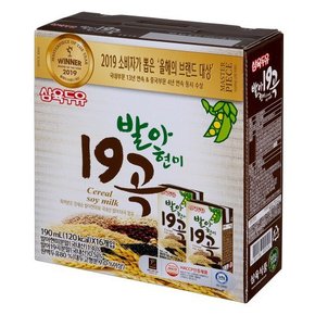 삼육 발아현미19곡두유 190mlx64입