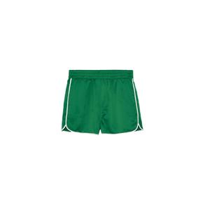 배색 파이핑 새틴 반바지 / 1437/202/933 GREEN