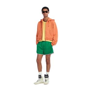 배색 파이핑 새틴 반바지 / 1437/202/933 GREEN