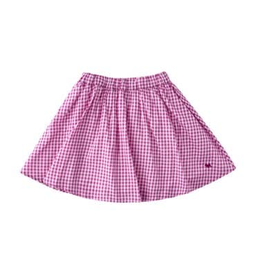 블루독 25325-430-50(PL)플레어체크스커트
