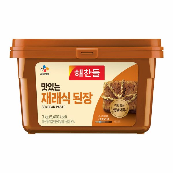 해찬들 재래식된장 3kg