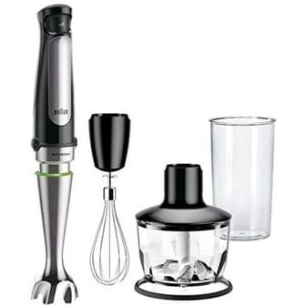 BRAUN 영국 브라운 핸드블랜더 Braun Minipimer 7 MQ7035X 1000W Hand Mixer Active Blade Technology