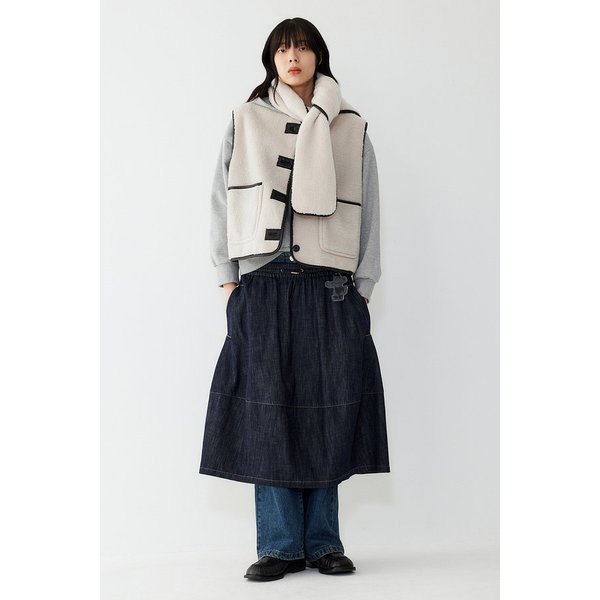 무스탕 리버시블 베스트 91F5461782006