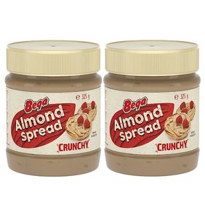 베가 크런치 아몬드 스프레드 Bega Almond Spread Crunchy 325g 2개