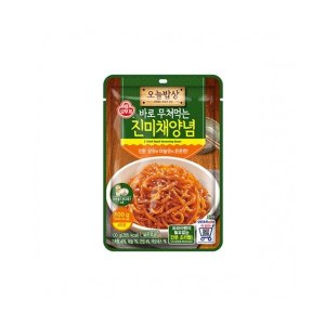 오뚜기 오늘의밥상 바로 무쳐먹는 진미채양념 100g x 20개