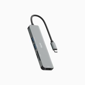 5in1 C타입 3.2 HDMI 4K 미러링 넷플릭스 Dex 멀티 맥북 허브 CRH-30