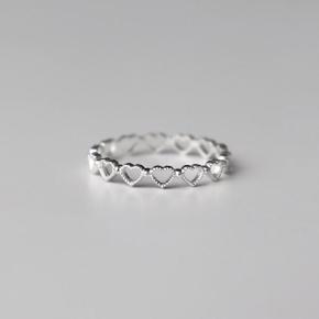 주얼리 반지 Matt heart ring Silver925