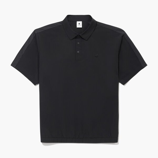 [여주점] 남성 소재 믹스 퍼포먼스 티셔츠 GQ221MTS51 BLCK