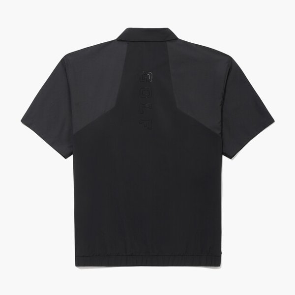 [여주점] 남성 소재 믹스 퍼포먼스 티셔츠 GQ221MTS51 BLCK