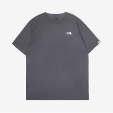 반팔티 NQJ NI7UQ30K 남성 컴포트 반팔 10 (DARK GRAY)