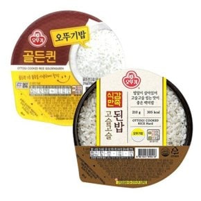 오뚜기 오뚜기밥 골든퀸12개+고슬고슬 된밥12개(210g)