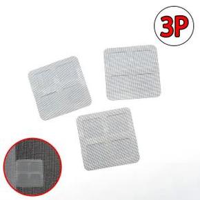 방충망 모기장 모기장망 해충방지 구멍막기 보수패치10x10cm 3p X ( 5매입 )