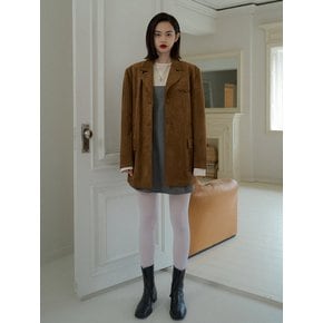 CLASSIC SUEDE JACKET_CAMEL