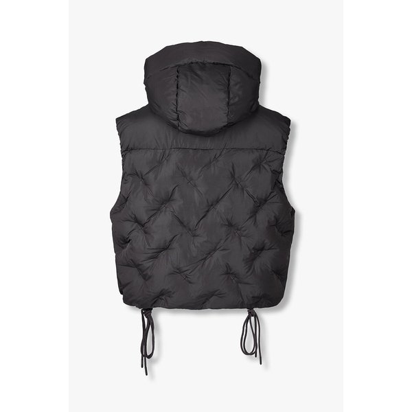 스티치드 후디 다운 베스트 9105414116081