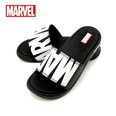 마블 플렉스 슬리퍼 블랙 MARVEL FLEX SLIPPER BLACK 남성 여성 쿠션 사무실 직장 학교 거실 실내화 커플