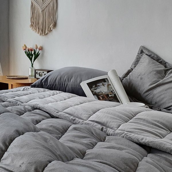 리브린 베이직 극세사 차렵이불 베개세트 SS