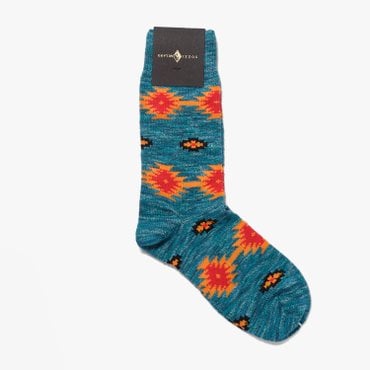 샌프란시스코마켓 소찌칼제/MEXICO LONG SOCKS /남성 양말/블루/ZED2M80001
