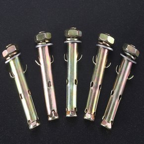 M8 웨지앙카 앵커 콘크리트 웨지 스틸 세트앙카 해먹 고리 육각 너트 앙카볼트