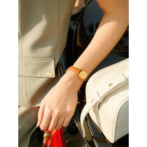 Ciel Leather Bracelet TanBrown