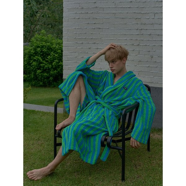 스트라이프 오션 수피마 바스 로브