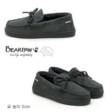 베어파우(BEARPAW) 여성  FREESIA 양모 차콜 모카신(K254049)