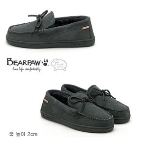 베어파우(BEARPAW) 여성  FREESIA 양모 차콜 모카신(K254049)