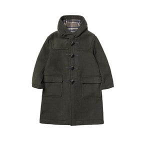 Milford Mens Oversize Duffle Coat - Seaweed 176