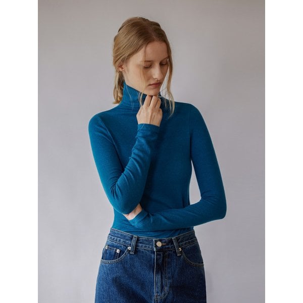 [꼬민지,노유진PICK]Essential Wool Stretch Turtleneck T Shirt