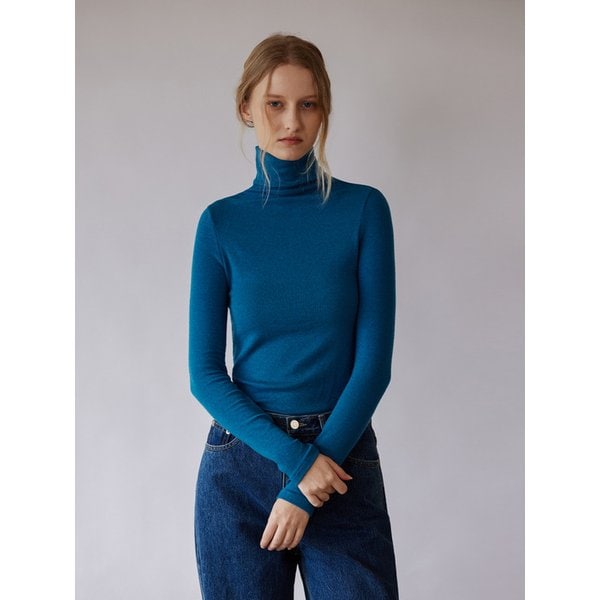 [꼬민지,노유진PICK]Essential Wool Stretch Turtleneck T Shirt