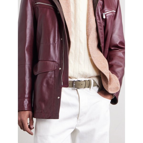 조지 클레버리 3cm 스웨이드 벨트 46376663163005720