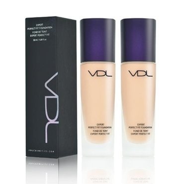  VDL 엑스퍼트 퍼펙트 핏 파운데이션 30ml V02 (옐로우톤의 21호) 2개