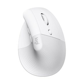 로지텍 LIFT 무선 수직형 저소음 마우스 M800M, Mac/iPad/iOS 호환, 페일 그레이 정품