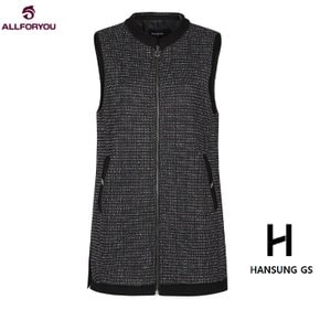 [올포유 여성] Tweed vest ALVEM7411