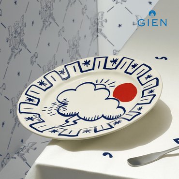 지앙 랄치펠 센티멘털 디너 접시 클라우드 1p (27cm)