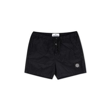 스톤아일랜드 남성 로고 블랙 반바지 K1S15B100006 S0043 V0029