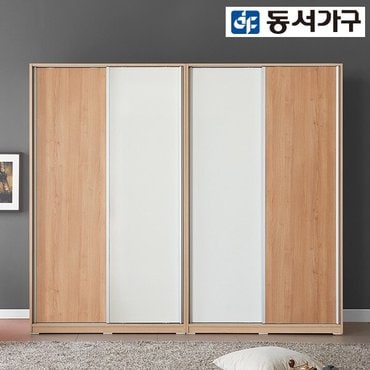 신세계라이브쇼핑 [최대 20% 추가할인] [동서가구] 엘뉴 2400 슬라이딩 옷장 싱글장 DF908383