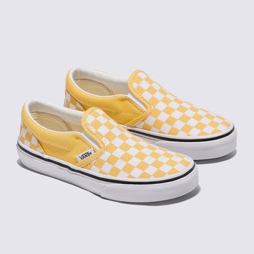 반스 키즈 컬러 띠어리 체커보드 Classic Slip-On 클래식 슬립온 VN000D0JP1T1