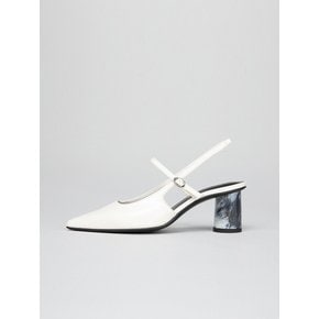 업사이클힐 마블 슬링백  Up-cycle Heels Marble Slingback 23S21IV