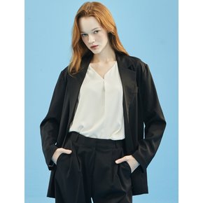 Summer Oversized Setup Blazer Black