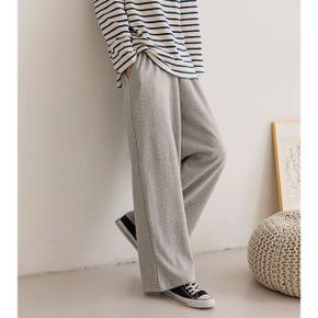 무지개 밴딩 스판 와이드 팬츠_P404680921