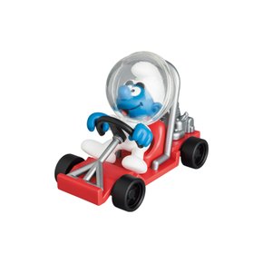 UDF The Smurfs SERIES 2 SMURF ASTRONAUT with MOON BUGGY