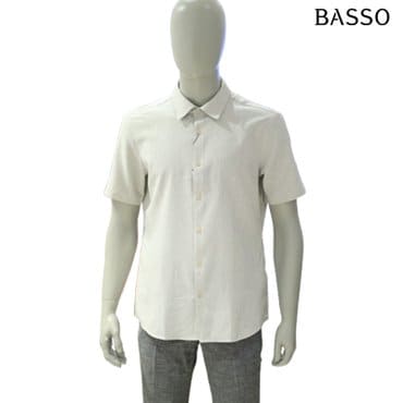 바쏘 시어서커 반팔셔츠 BSY2TT47
