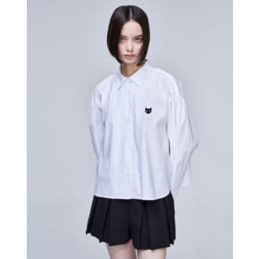 [파주점] [송지오우먼]지제로 팬서 크롭 셔츠 화이트 WH2SH802WH