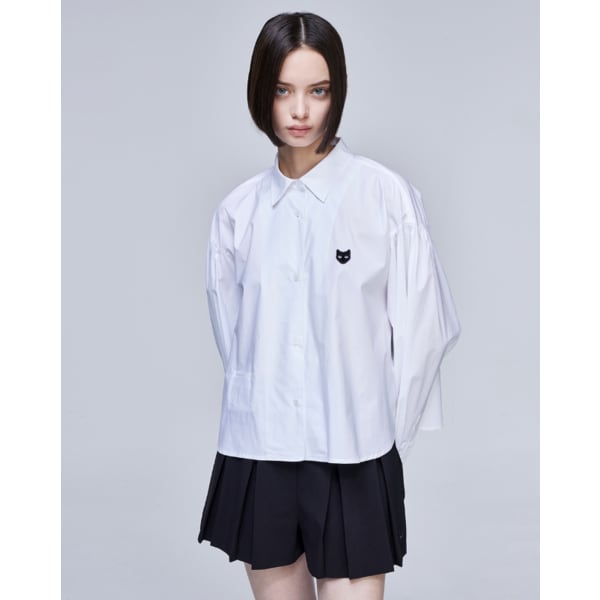 [파주점] 지제로 팬서 크롭 셔츠 화이트 WH2SH802WH