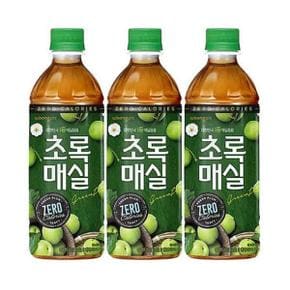 초록매실 제로 페트 500ml x24개